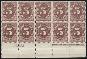 Sale 1075, Lot 1187, Back-of-Book: Air Post thru Officials