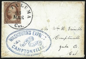 Sale 1075, Lot 1206, Carriers and Locals, Western Express