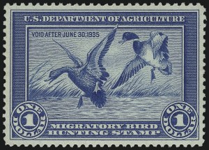 Sale 1076, Lot 2015, United States Hunting Permit Singles