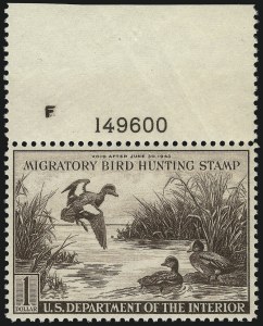 Sale 1076, Lot 2023, United States Hunting Permit Singles