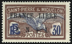 Sale 1076, Lot 2196, Netherlands thru St. Pierre & Miquelon