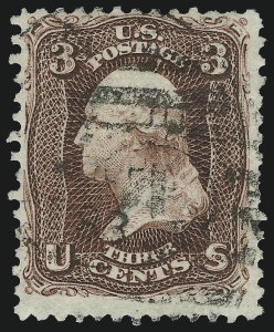 Sale 1077, Lot 111, 1875 Re-Issue of 1861-66 Issue (Scott 102-111)