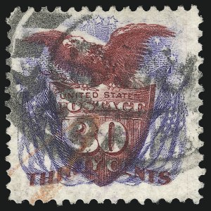 Sale 1077, Lot 135, 1875 Re-Issue of 1869 Pictorial Issue (Scott 123-133a)