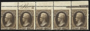 Sale 1077, Lot 148, 1870-88 Bank Note Issues (Scott 134-218)