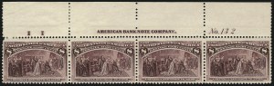 Sale 1077, Lot 169, 1893 Columbian Issue (Scott 230-245)