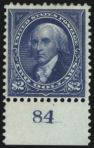 Sale 1077, Lot 188, 1894-98 Bureau Issue (Scott 246-284)