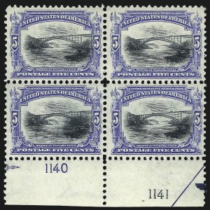 Sale 1077, Lot 214, 1898 Trans-Mississippi thru 1902-08 Issue (Scott 285-320)