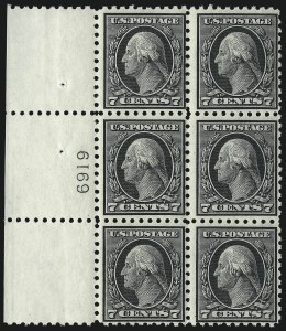 Sale 1077, Lot 264, 1912-15 Washington-Franklin Issues (Scott 405-461)