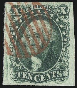 Sale 1077, Lot 52, 1851-56 Issue (Scott 5-17)