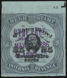 Sale 1077, Lot 536, Revenues (Beer)