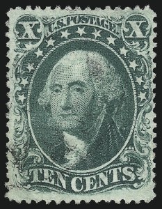 Sale 1078, Lot 115, 1c-90c 1857-60 Issue (Scott 19-39)