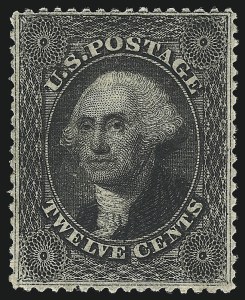 Sale 1078, Lot 119, 1c-90c 1857-60 Issue (Scott 19-39)