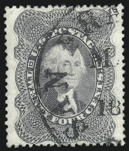 Sale 1078, Lot 124, 1c-90c 1857-60 Issue (Scott 19-39)