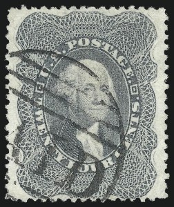 Sale 1078, Lot 125, 1c-90c 1857-60 Issue (Scott 19-39)