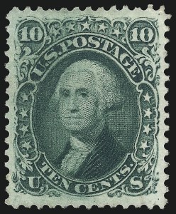 Sale 1078, Lot 159, 1861-68 Issue (Scott 56-70b)