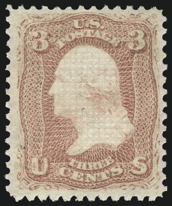Sale 1078, Lot 195, 1867-68 Grilled Issue and 1875 Re-Issue (Scott 79-111)