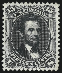Sale 1078, Lot 214, 1867-68 Grilled Issue and 1875 Re-Issue (Scott 79-111)