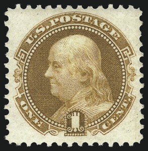 Sale 1078, Lot 249, 1875 Re-Issue of 1869 Pictorial Issue (Scott 123-132), 1c Buff, Re-Issue (123) Sale 1078, Lot 249, 1875 Re-Issue of 1869 Pictorial Issue (Scott 123-132)