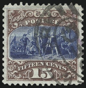 Sale 1078, Lot 260, 1875 Re-Issue of 1869 Pictorial Issue (Scott 123-132)
