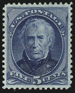 Sale 1078, Lot 315, 1870-93 Bank Note Issues (Scott 148-225), 5c Blue (185) Sale 1078, Lot 315, 1870-93 Bank Note Issues (Scott 148-225)
