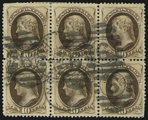 Sale 1078, Lot 319, 1870-93 Bank Note Issues (Scott 148-225)