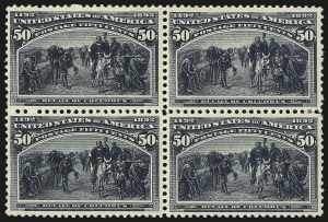 Sale 1078, Lot 353, 1893 Columbian Issue (Scott 230-245)