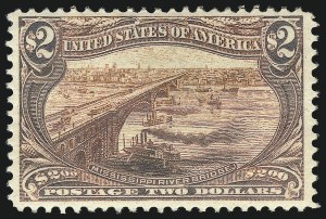 Sale 1078, Lot 427, 1898 Trans-Mississippi thru 1901 Pan-American Issues (Scott 287-297), $2.00 Trans-Mississippi (293) Sale 1078, Lot 427, 1898 Trans-Mississippi thru 1901 Pan-American Issues (Scott 287-297)