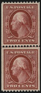 Sale 1078, Lot 483, 1908-15 Washington-Franklin Issues