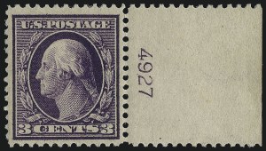 Sale 1078, Lot 488, 1908-15 Washington-Franklin Issues