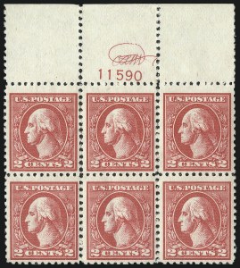 Sale 1078, Lot 578, 1912-23 Washington-Franklin Issues, cont.
