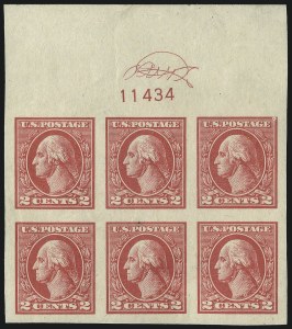 Sale 1078, Lot 580, 1912-23 Washington-Franklin Issues, cont.