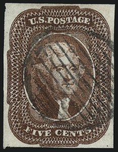 Sale 1078, Lot 79, 1c-12c 1851 Issue (Scott 5A-17)