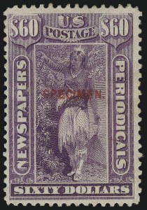 Sale 1079, Lot 2033, Specimen Overprints