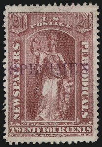 Sale 1079, Lot 2042, Specimen Overprints