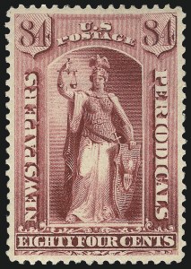 Sale Number 1079, Lot Number 2166, 1883 Special Printing, 1885 Issue (Scott PR80-PR89)