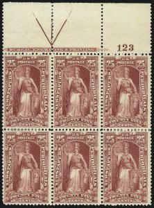 Sale 1079, Lot 2199, 1895 Unwatermarked Issue Unused (Scott PR102-PR113)