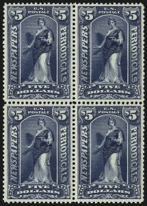 Sale 1079, Lot 2217, 1895-97 Watermarked Issue Unused (Scott PR114-PR125)