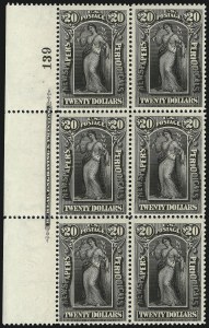 Sale 1079, Lot 2219, 1895-97 Watermarked Issue Unused (Scott PR114-PR125)