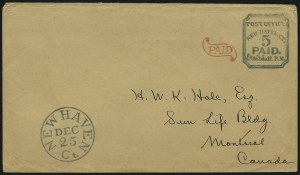 Sale 1082, Lot 307, Postmasters Provisionals