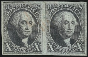 Sale 1082, Lot 325, 1847 Issue