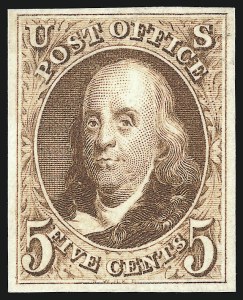 Sale 1082, Lot 328, 1847 Issue