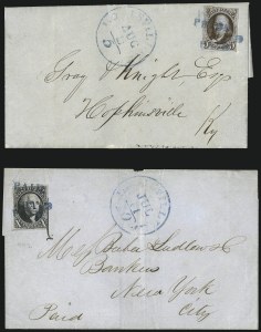 Sale 1082, Lot 333, 1847 Issue