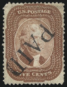 Sale 1082, Lot 347, 1851-60 Issues