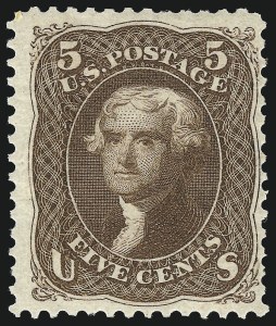 Sale 1082, Lot 389, 1861-68 Issues