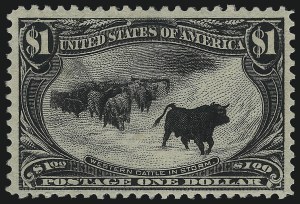 Sale 1082, Lot 428, Columbian, 1st Bureau, Trans-Mississippi and Pan-American Issues, $1.00 Trans-Mississippi (292) Sale 1082, Lot 428, Columbian, 1st Bureau, Trans-Mississippi and Pan-American Issues