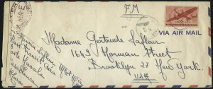 Sale 1082, Lot 478, Air Post thru Special Delivery