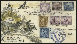 Sale 1082, Lot 481, Air Post thru Special Delivery