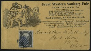 Sale 1082, Lot 561, Sanitary Fairs and Civil War Patriotics