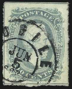Sale 1082, Lot 613, Confederate States: Essays and Proofs, General Issues