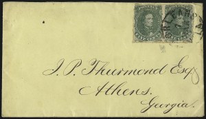 Sale 1082, Lot 620, Confederate States: Essays and Proofs, General Issues